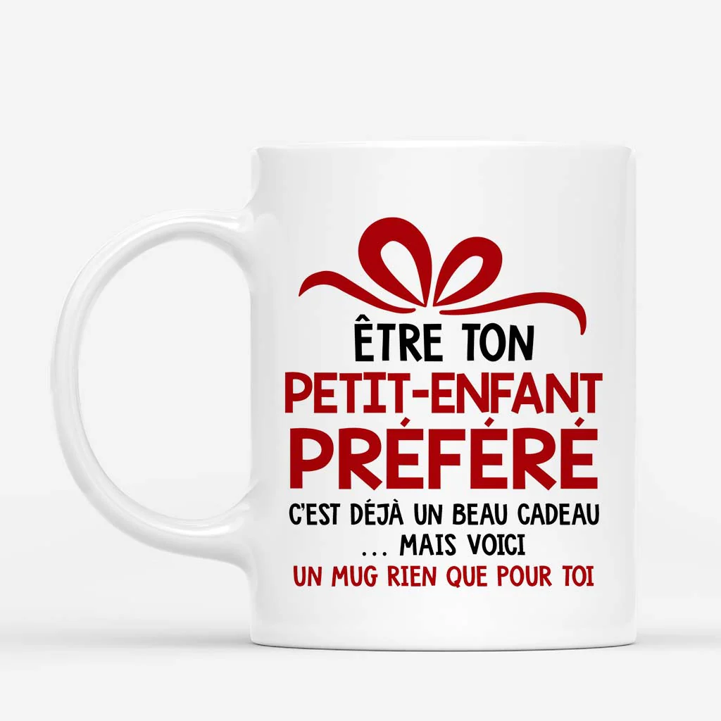 Tasse Personnalisée Mamie - Voici Un Mug Pour Toi - Image 2