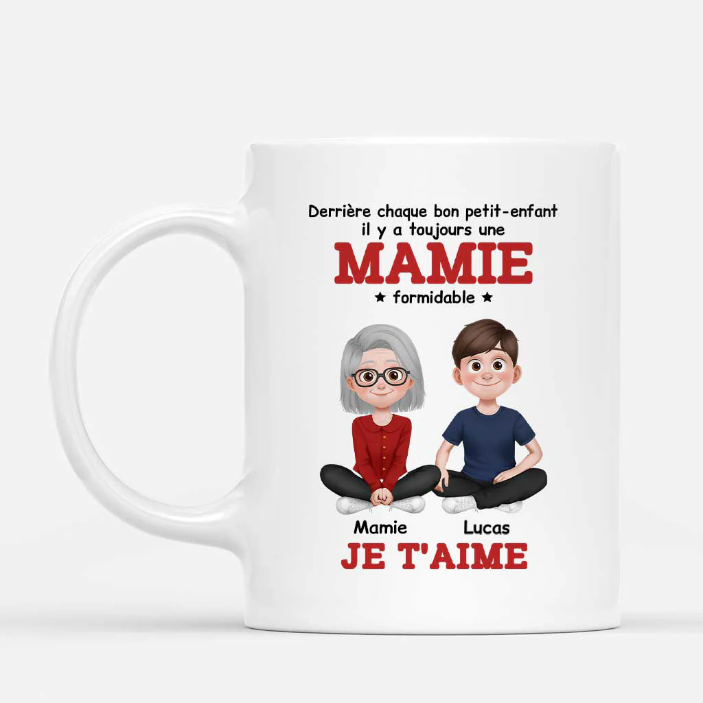 Tasse Personnalisée - Derrière Chaque Bon Enfant