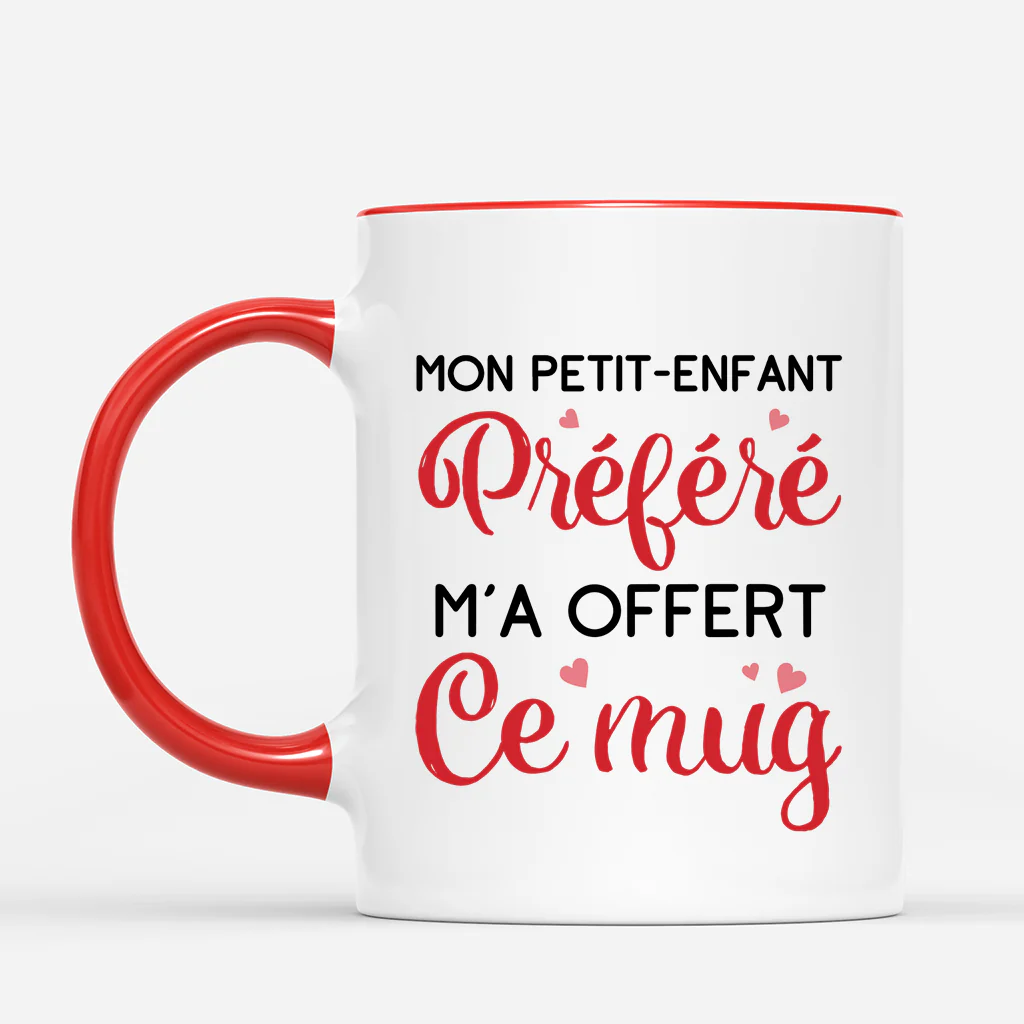 Mug Personnalisé - Mon Petit-enfant Préféré - Image 2