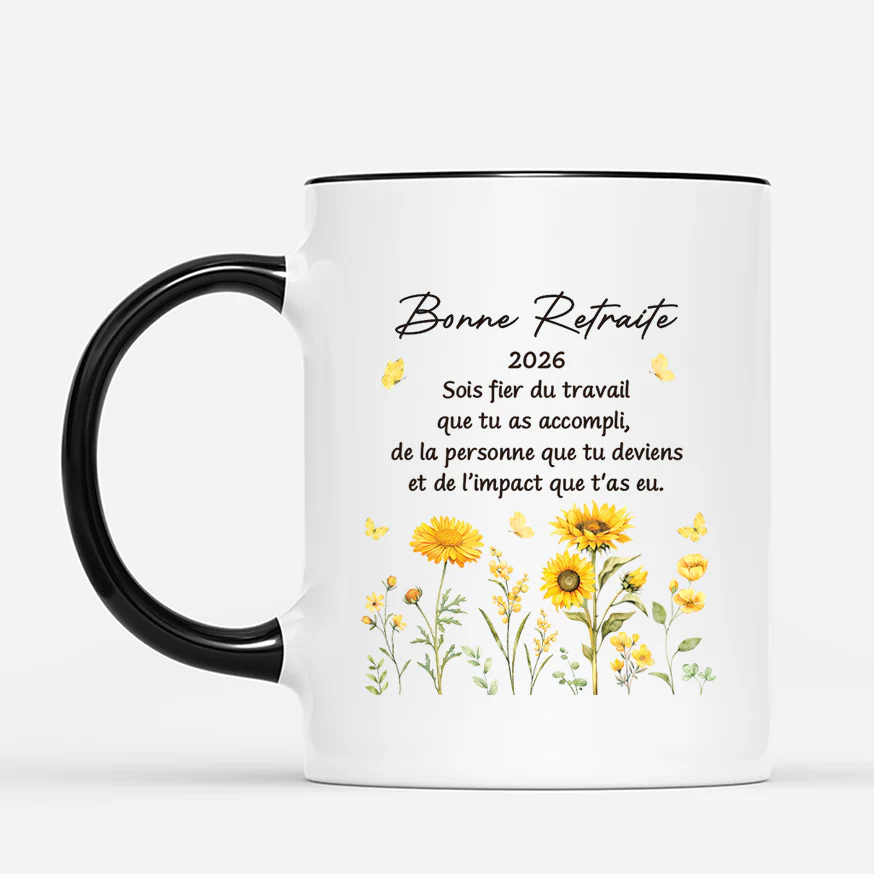 Mug Personnalisé Retraite - Bonne Retraite - Image 2