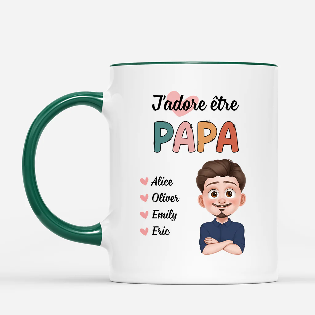 Mug Personnalisé Maman - J’Adore Être Maman - Image 2