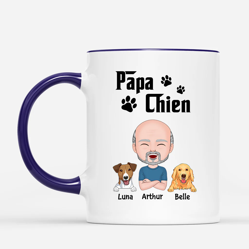 Mug Personnalisé Maman - Chère Meilleure Maman Chien - Image 2