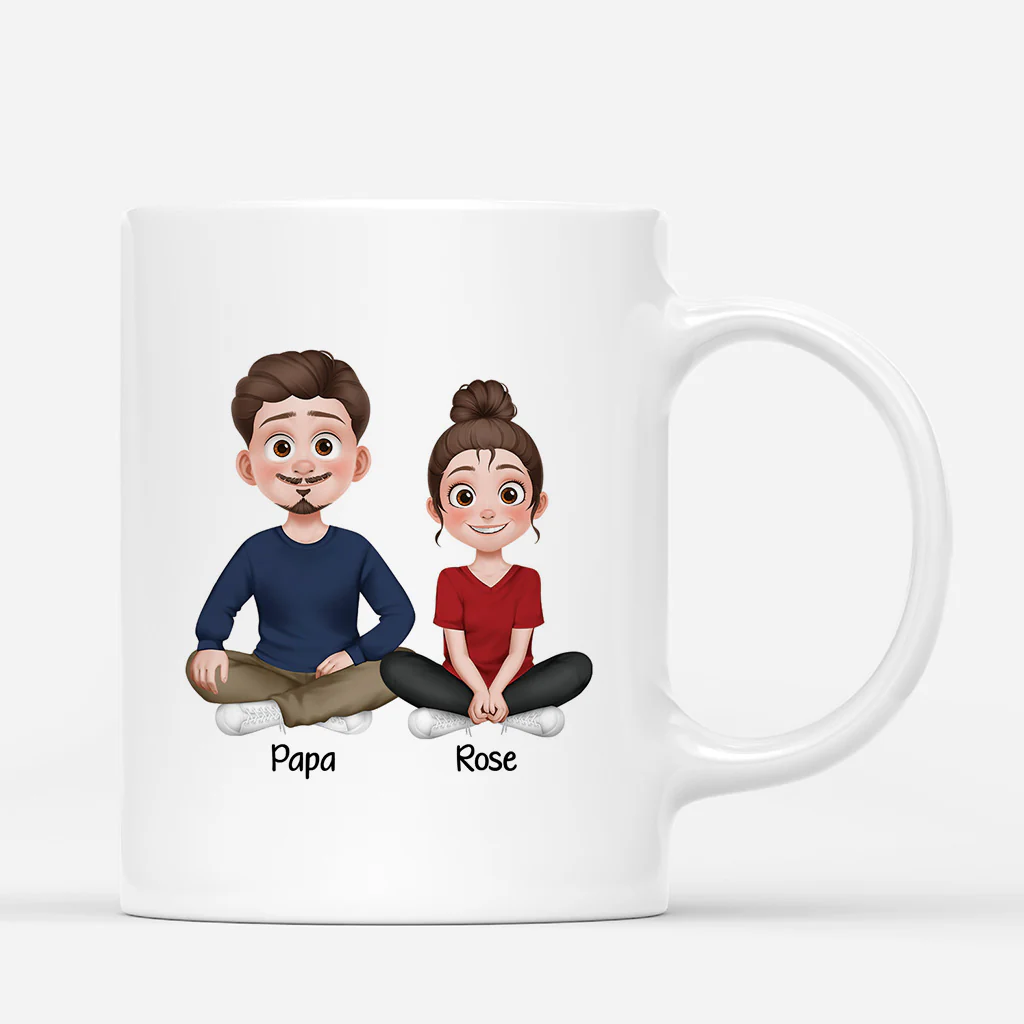 Mug Pour Maman Personnalisé - Toujours Cœur À Cœur - Image 3