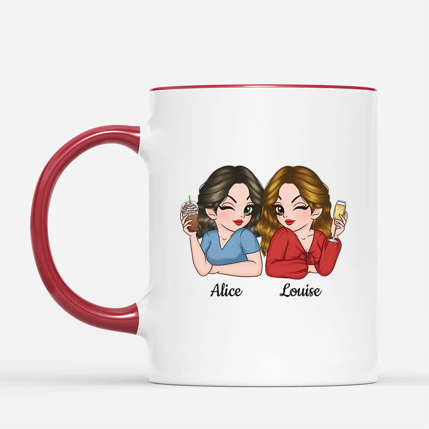Tasse Personnalisée Amie | Si Vous Voulez Frôler La Perfection - Image 2