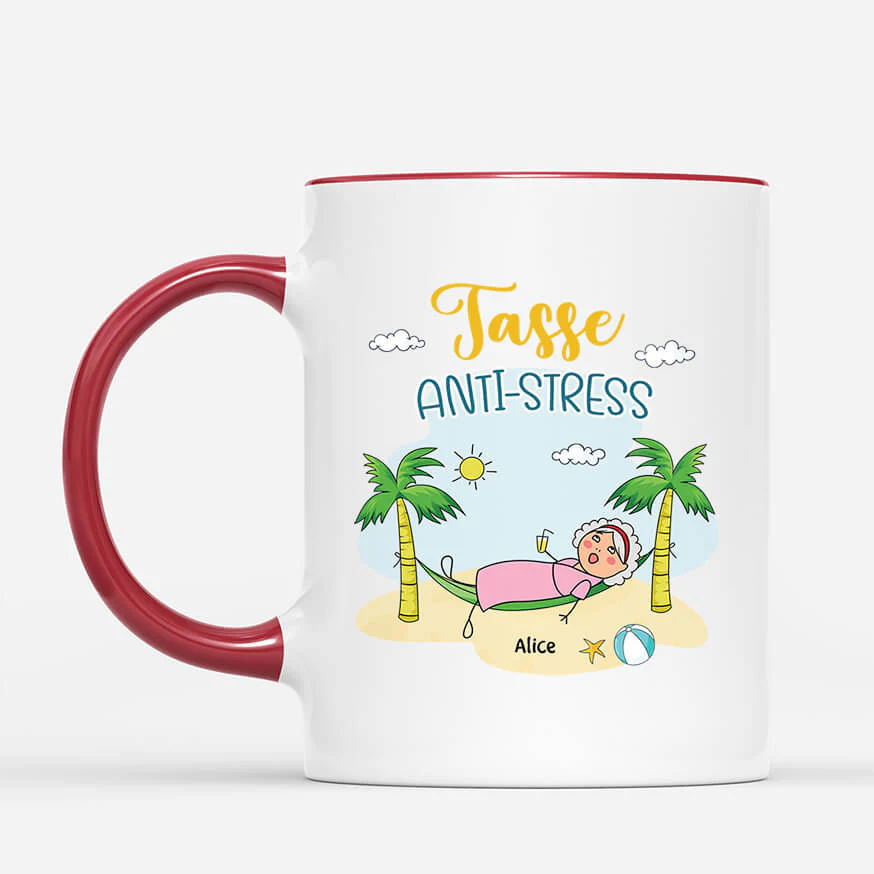 Tasse Anti-Stress - Cadeau Personnalisé Homme - Image 2