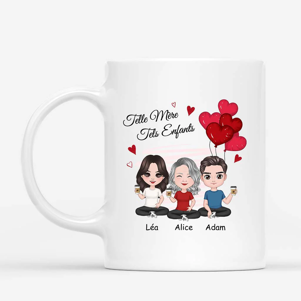 Mug Personnalisé Maman - Telle Mère Telle Fille