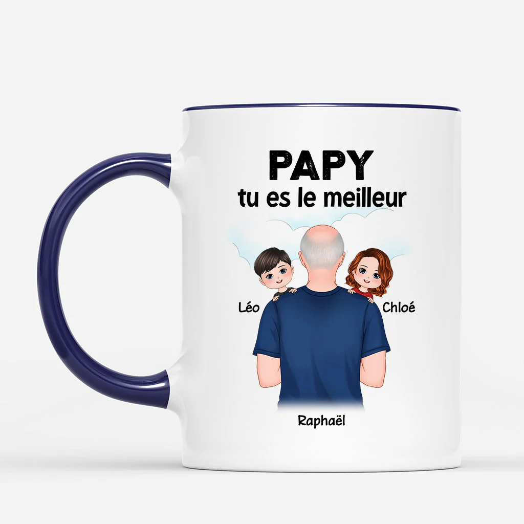 Mug Personnalisé Papa - Tu Es Le Meilleur Papa - Image 2