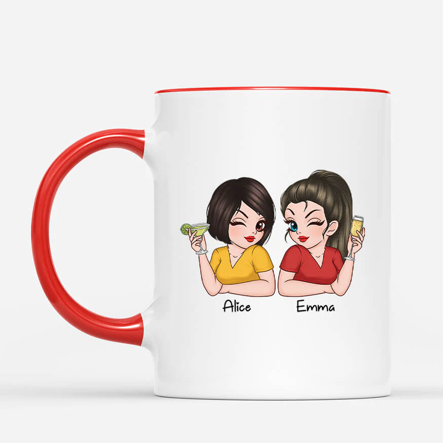 Tasse Personnalisé Amie | Tu Seras Toujours Ma Meilleure Amie - Image 2