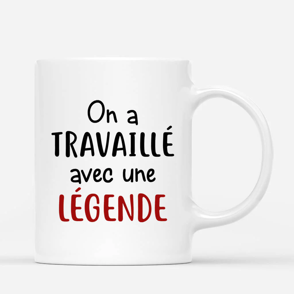 Tasse Personnalisé Pour Collègue Départ - Tu Vas Nous Manquer - Image 2