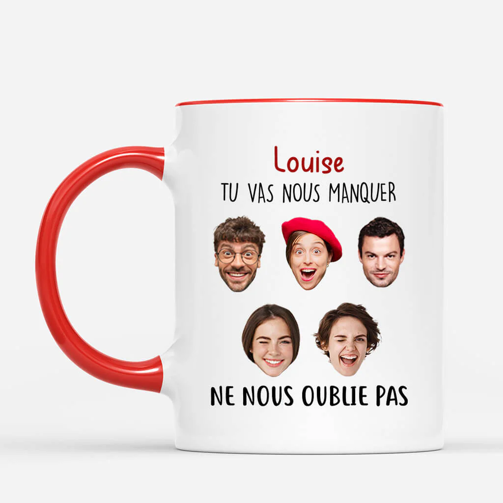 Tasse Personnalisé Pour Collègue Départ - Tu Vas Nous Manquer - Image 3