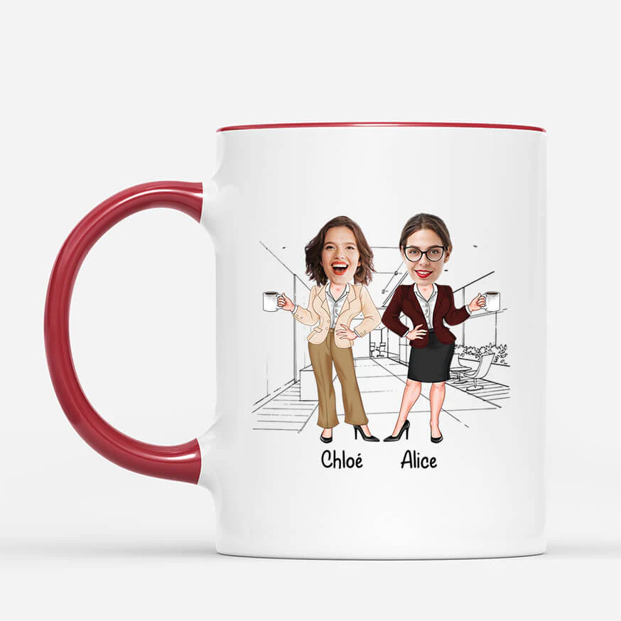 Tasse Personnalisé Pour Collegue | Une Formidable Collegue - Image 2
