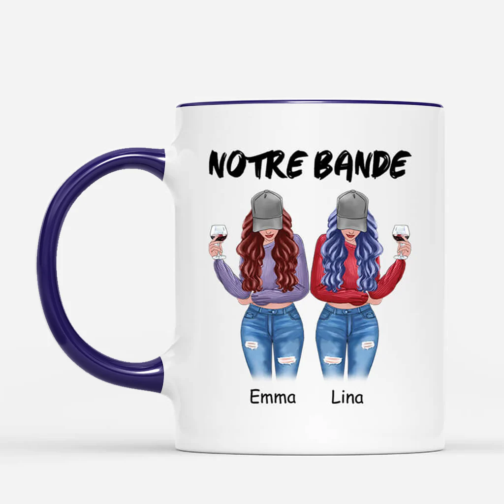 Mug Personnalisé Meilleure Amie | Notre Bande Stylée - Image 2