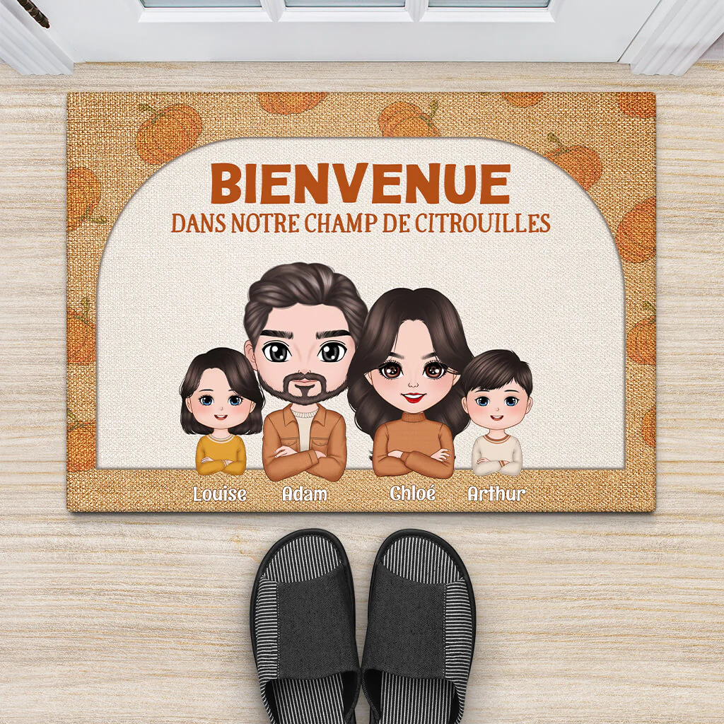 Personnalisation Paillasson - Citrouille Et Halloween - Image 2