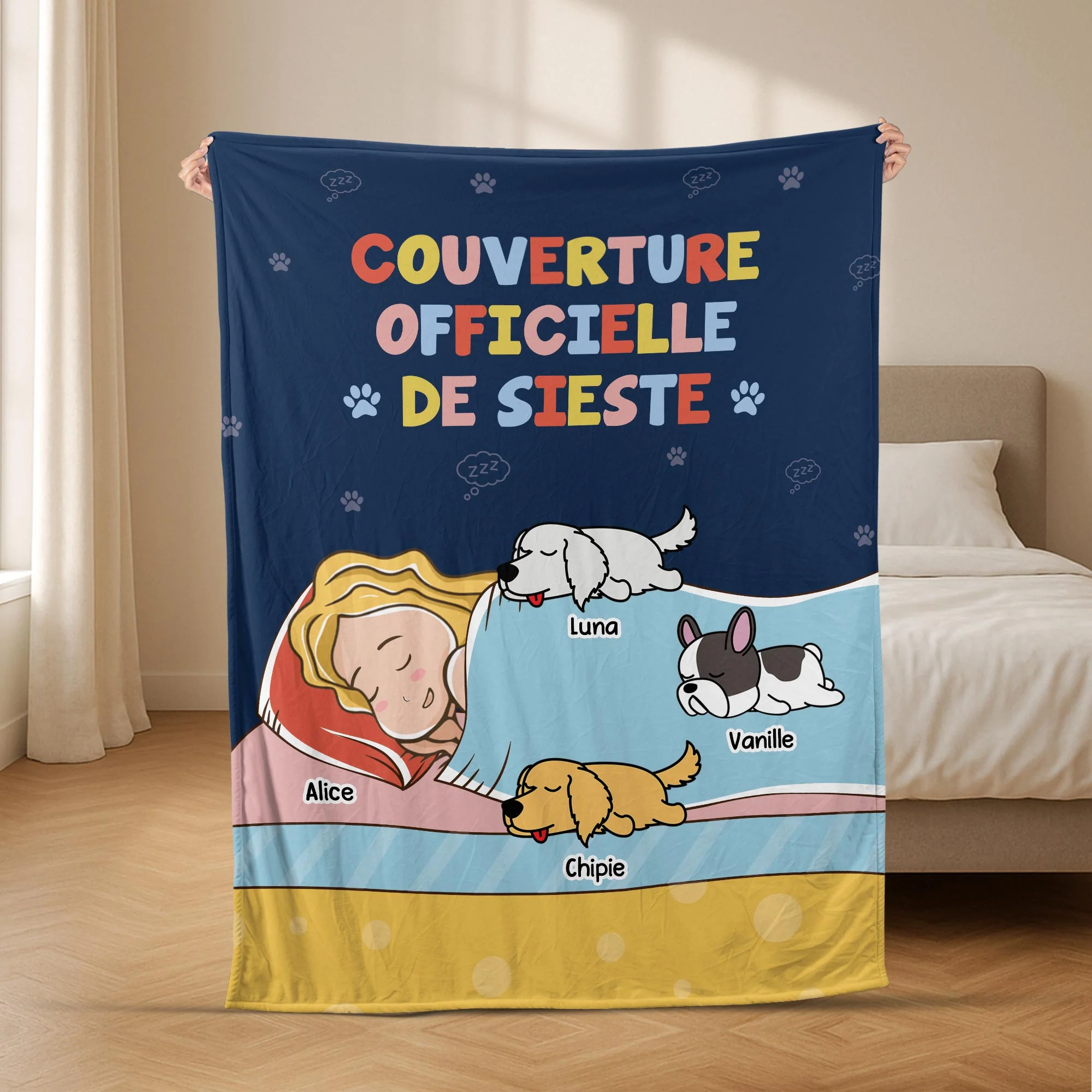 Plaid Personnalisé Avec Animaux - Couverture Officielle - Image 2