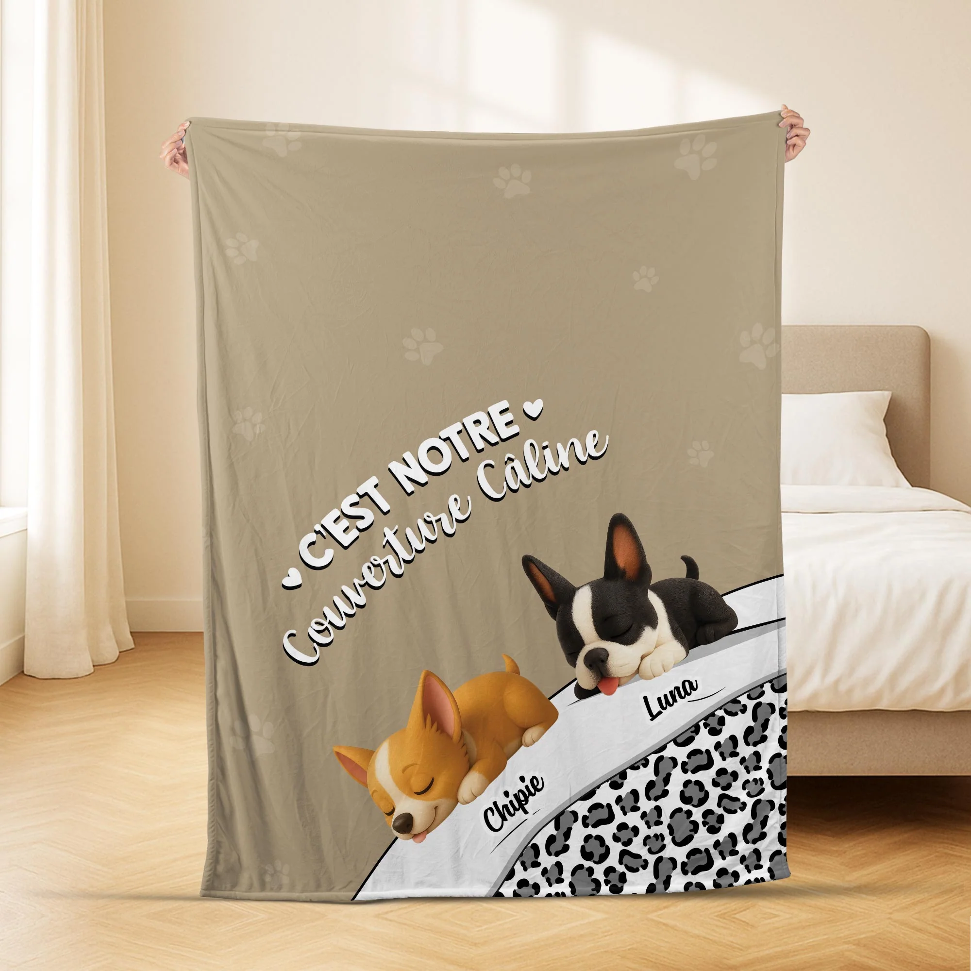 Plaid Personnalisé Avec Chien - Ma Couverture Câline - Image 2