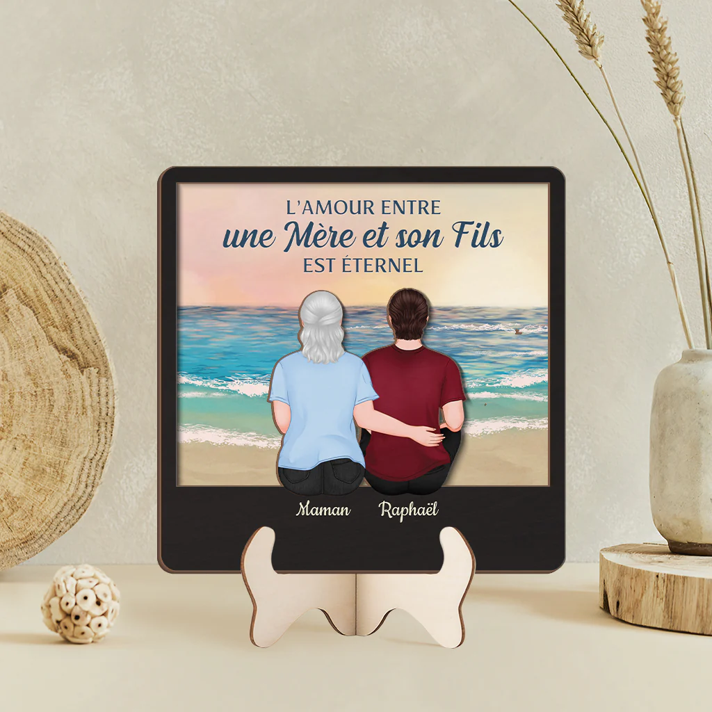 Cadeau Personnalisé Pour Maman | L’Amour Entre Mère Et Fille - Image 2