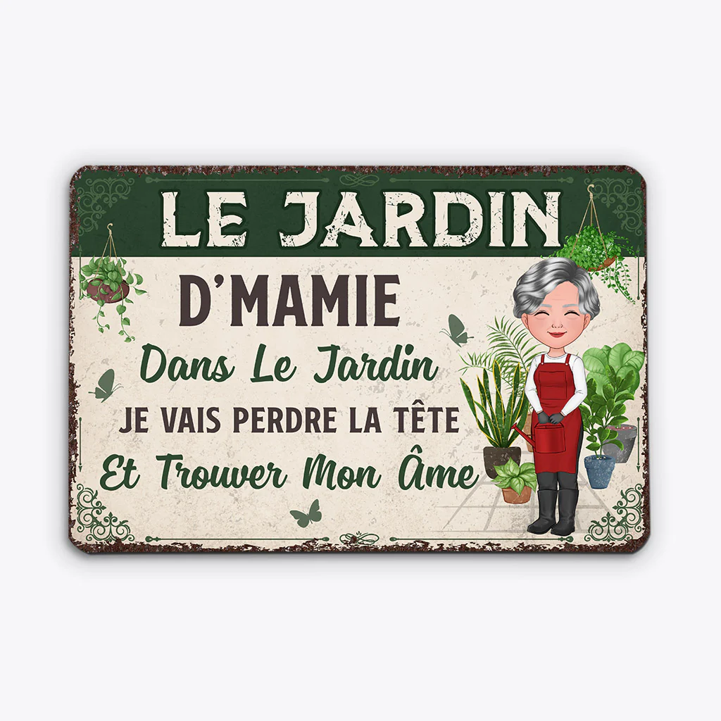 Plaque De Jardin Personnalisée | Le Jardin De Maman
