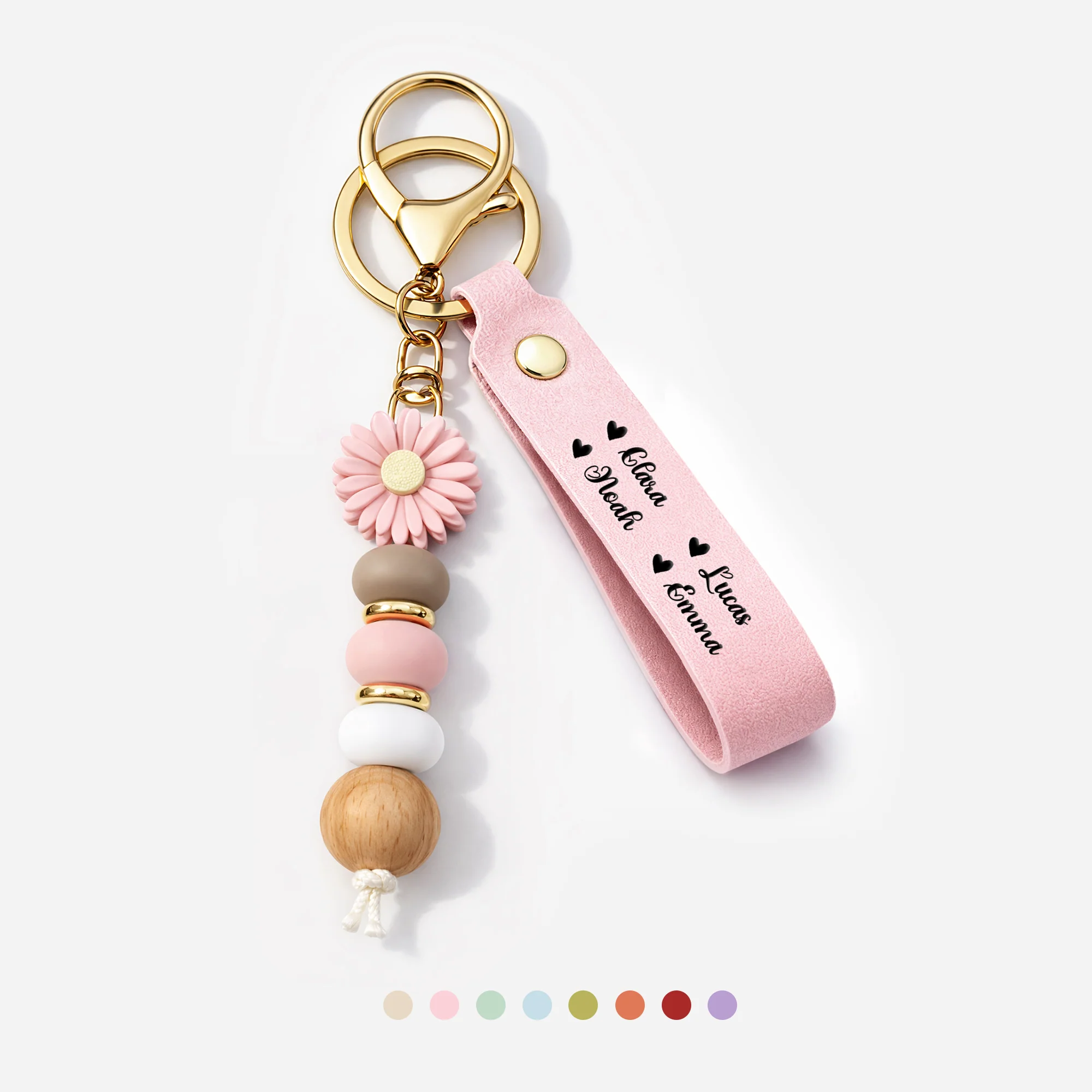 Porte Clé Personnalisé Texte | Impression UV Cadeau Pour Femme Et Homme