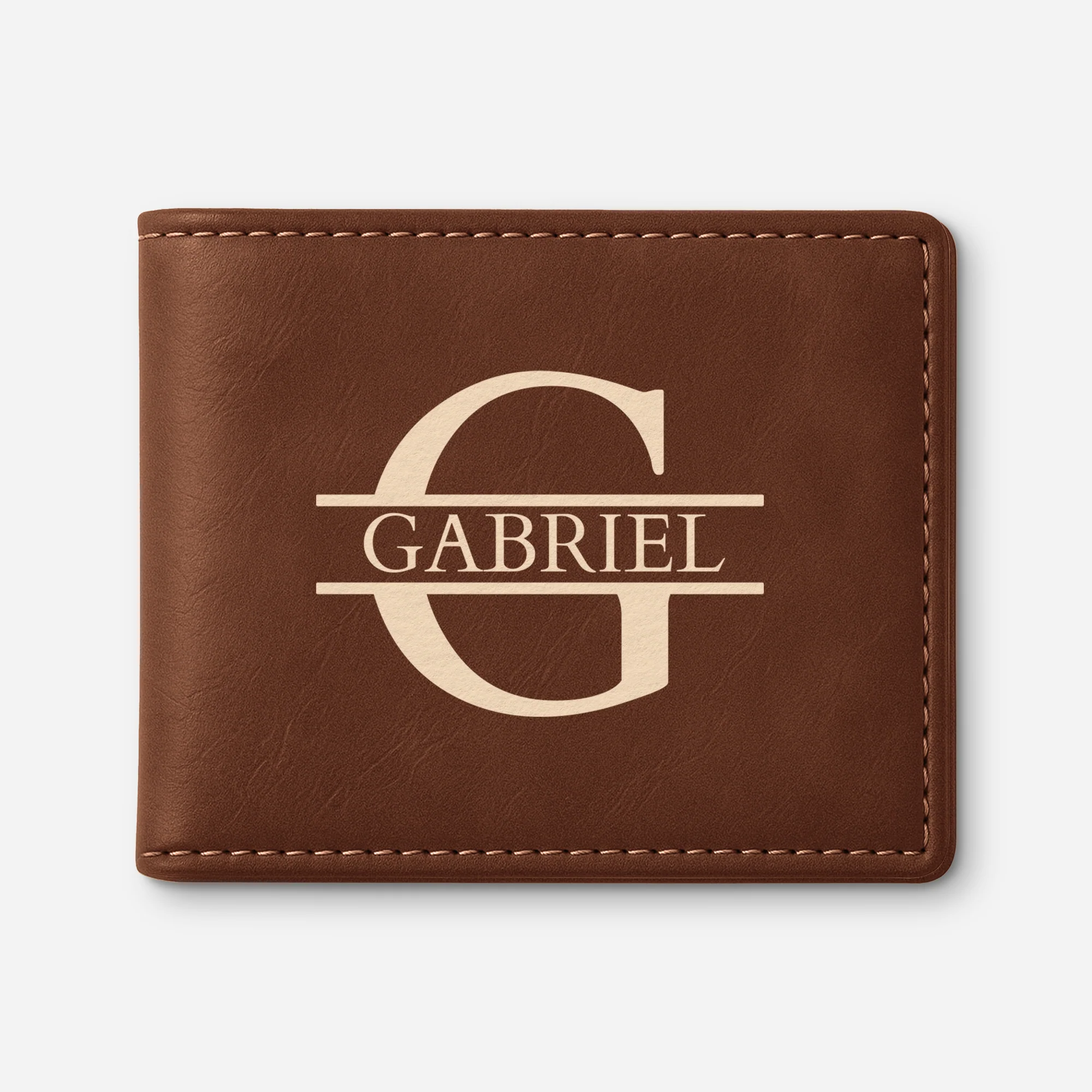 Portefeuille Homme Personnalisé Prénom - Cadeau Utile Pour Homme
