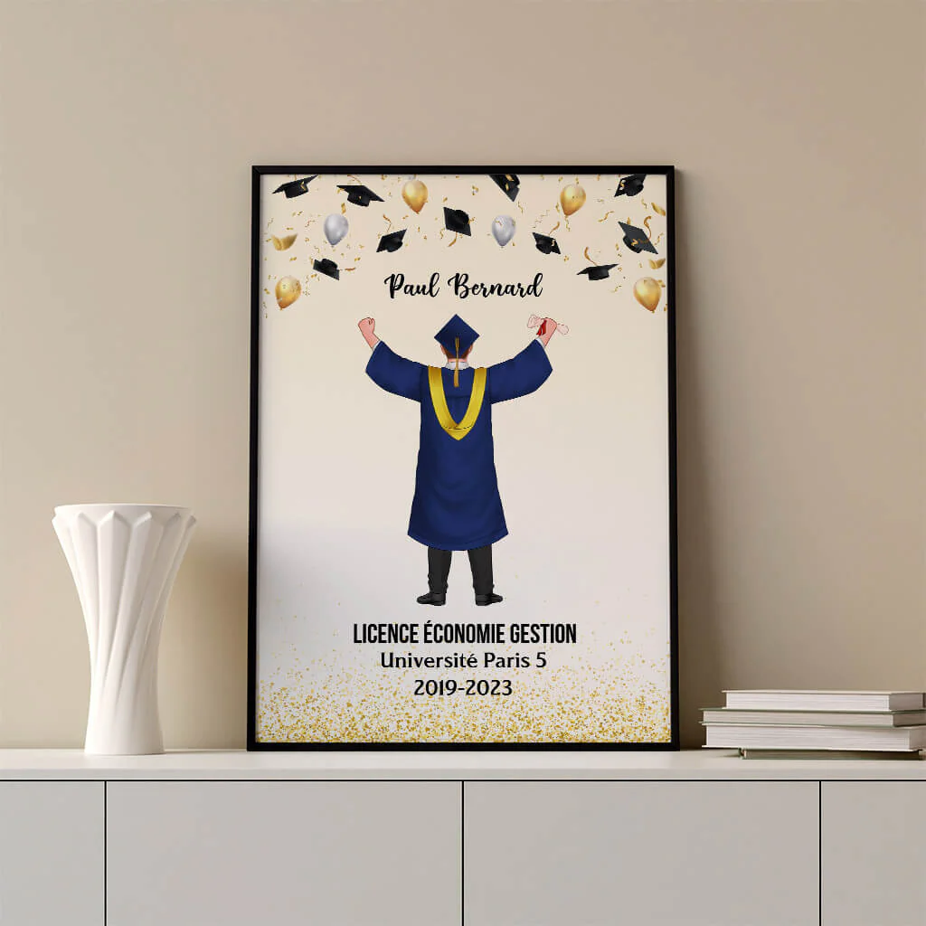 Poster Personnalisable - Votre Diplôme - Image 3