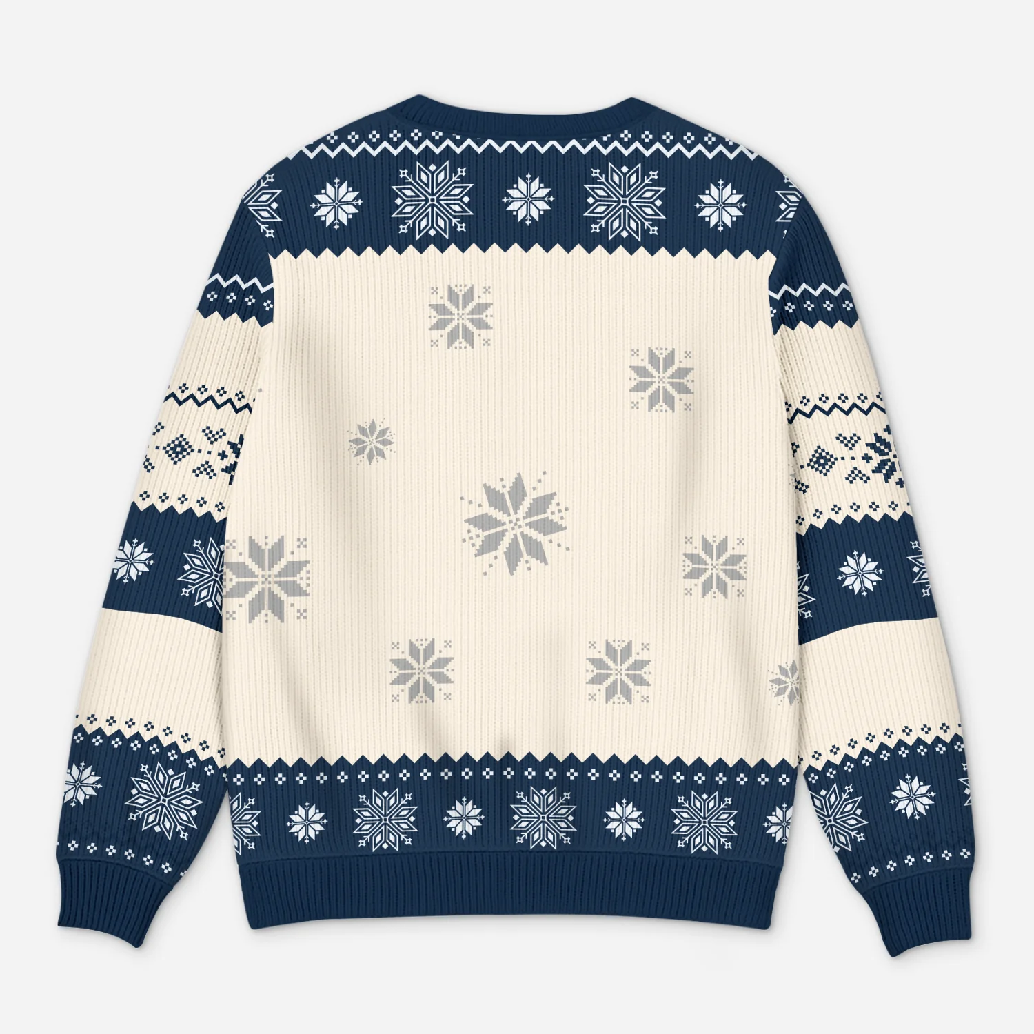 Pull De Noël Moche Personnalisé - La Bande De Papa Maman - Image 3