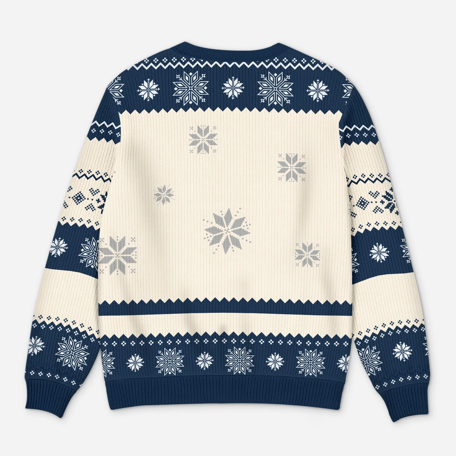 Pull De Noël Moche Personnalisé - Papa Chat Cool - Image 3