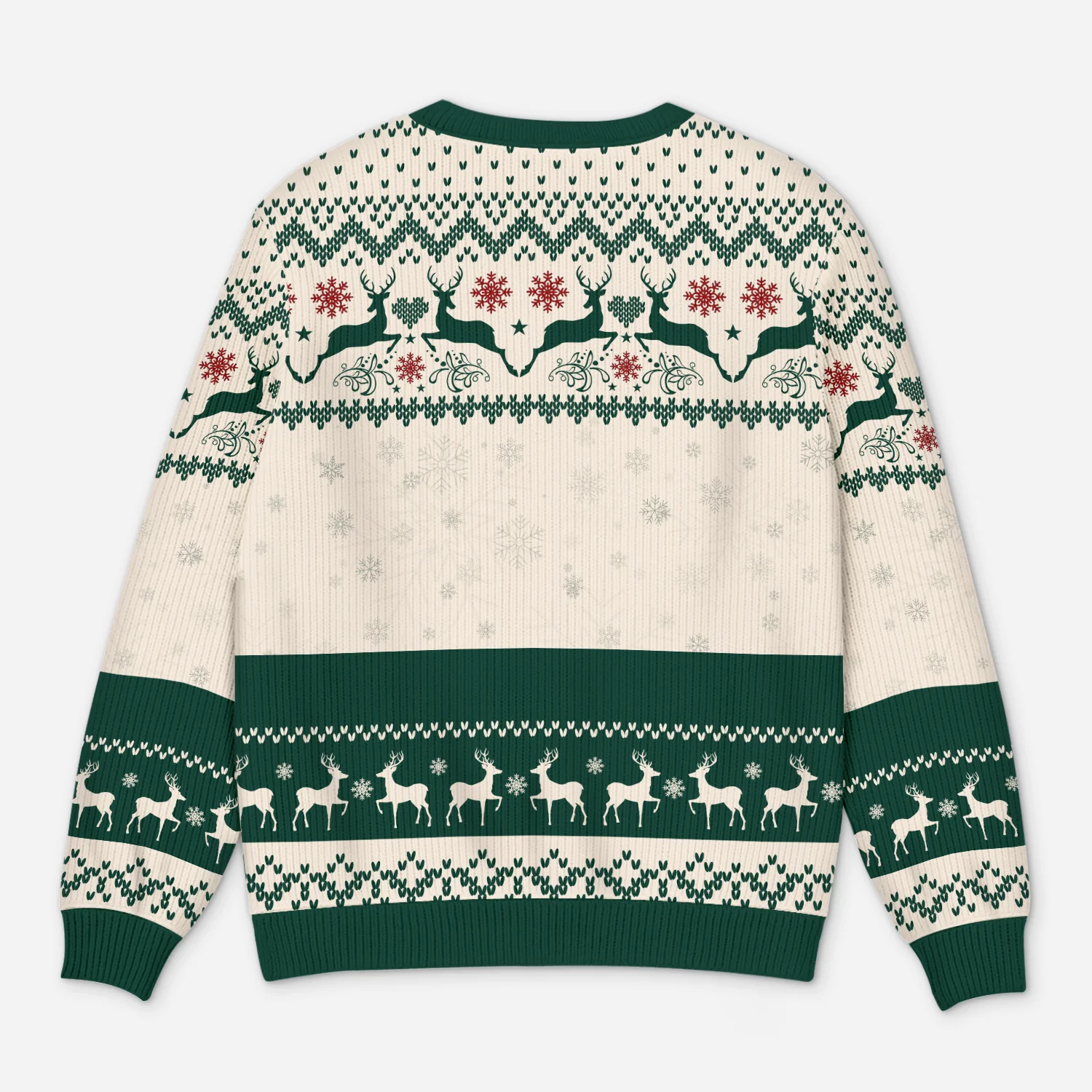 Pull Moche De Noël Personnalisé Chat Drôle - Joyeuses Fêtes - Image 3