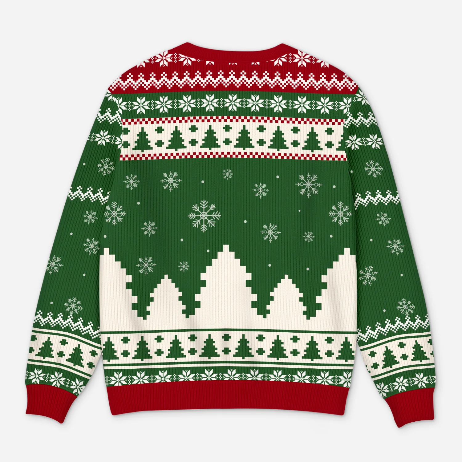 Pull Moche De Noël Personnalisé Avec Photo - Je Serai Chez Moi Pour Noël - Image 3