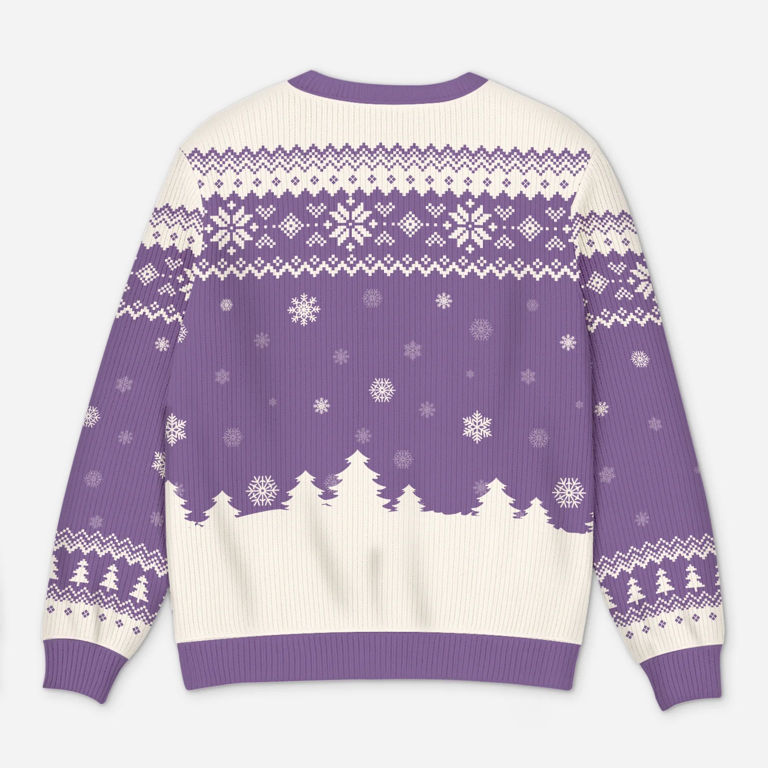 Pull Moche De Noël Personnalisé Bonhomme De Neige - Ce Papy Appartient À - Image 3