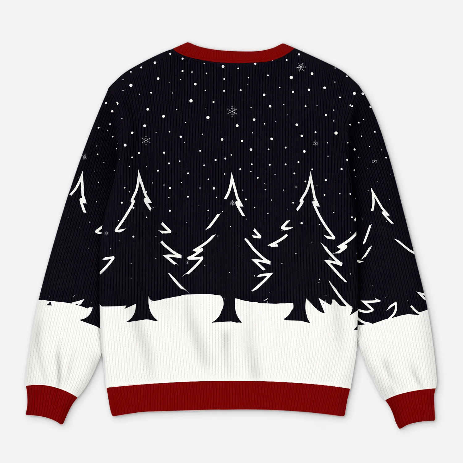 Pull Moche De Noël Personnalisé - Ce Papa Maman Chien Appartient À - Image 3