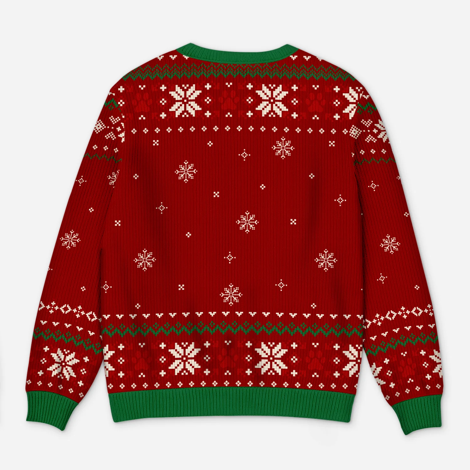 Pull Moche De Noël Personnalisé Chat - Joyeuses Fêtes - Image 3
