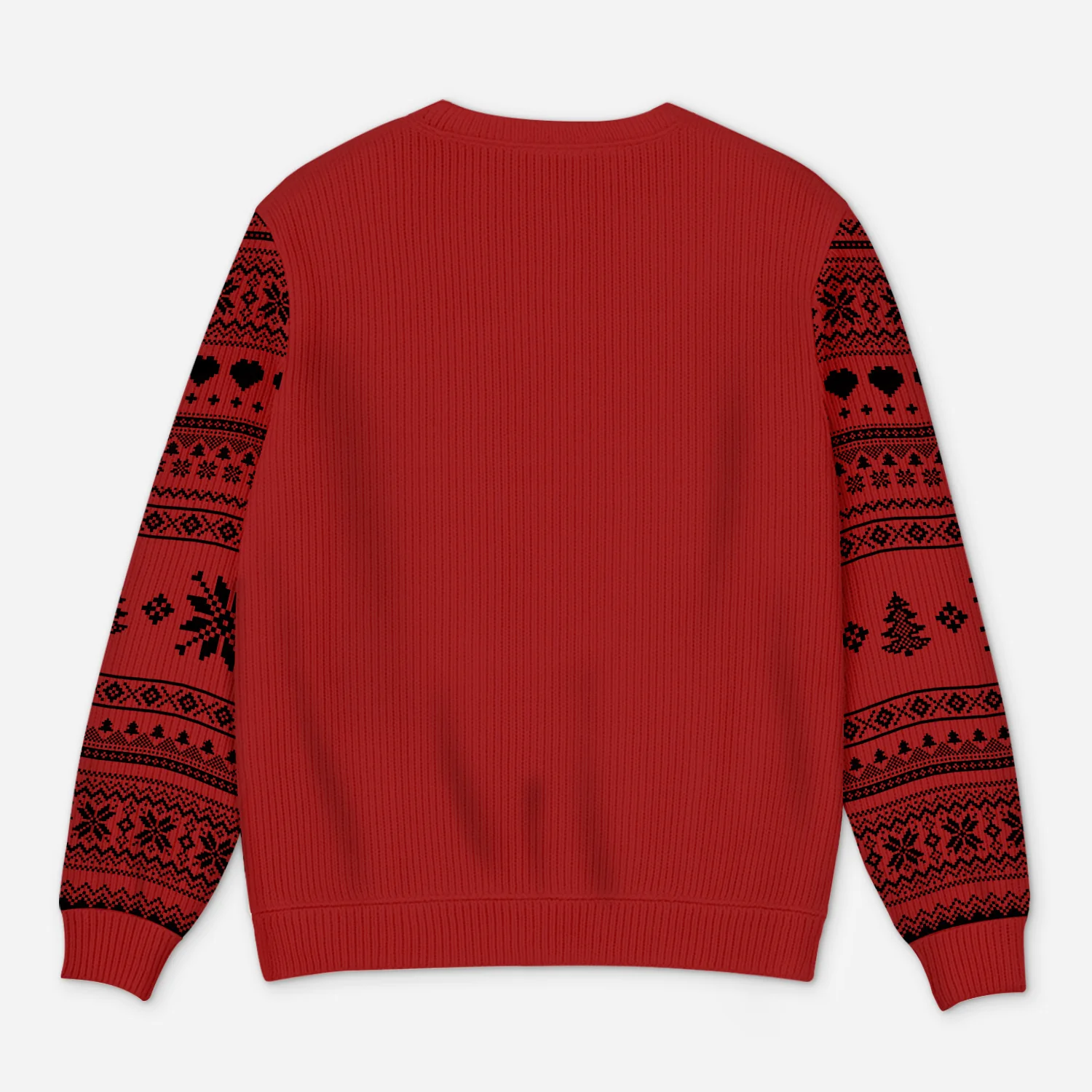 Pull Moche De Noël Personnalisé Couple – Toi Moi Et Notre Chien - Image 3