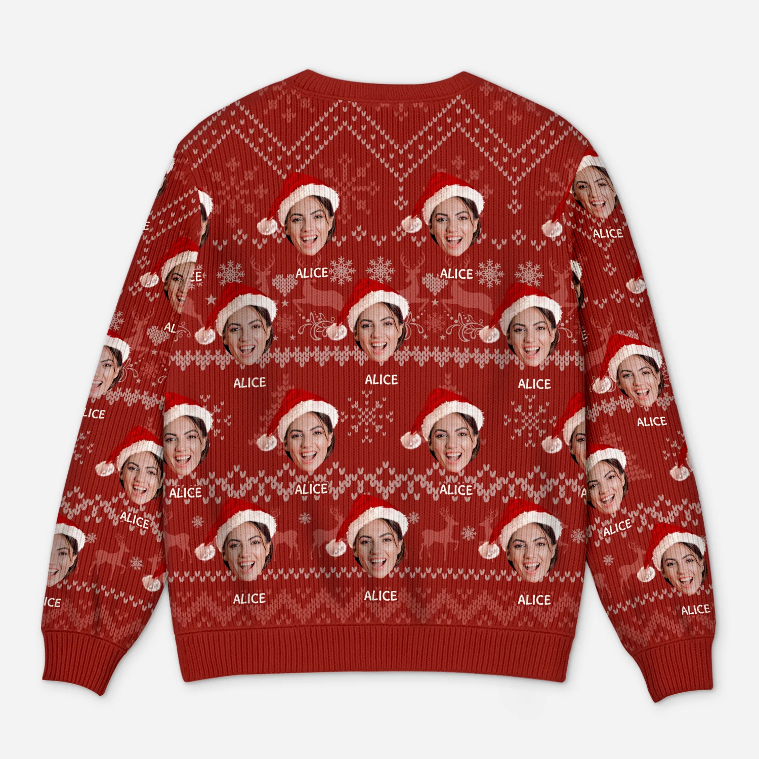 Pull Moche de Noël Personnalisé Drôle avec Photo - Image 3
