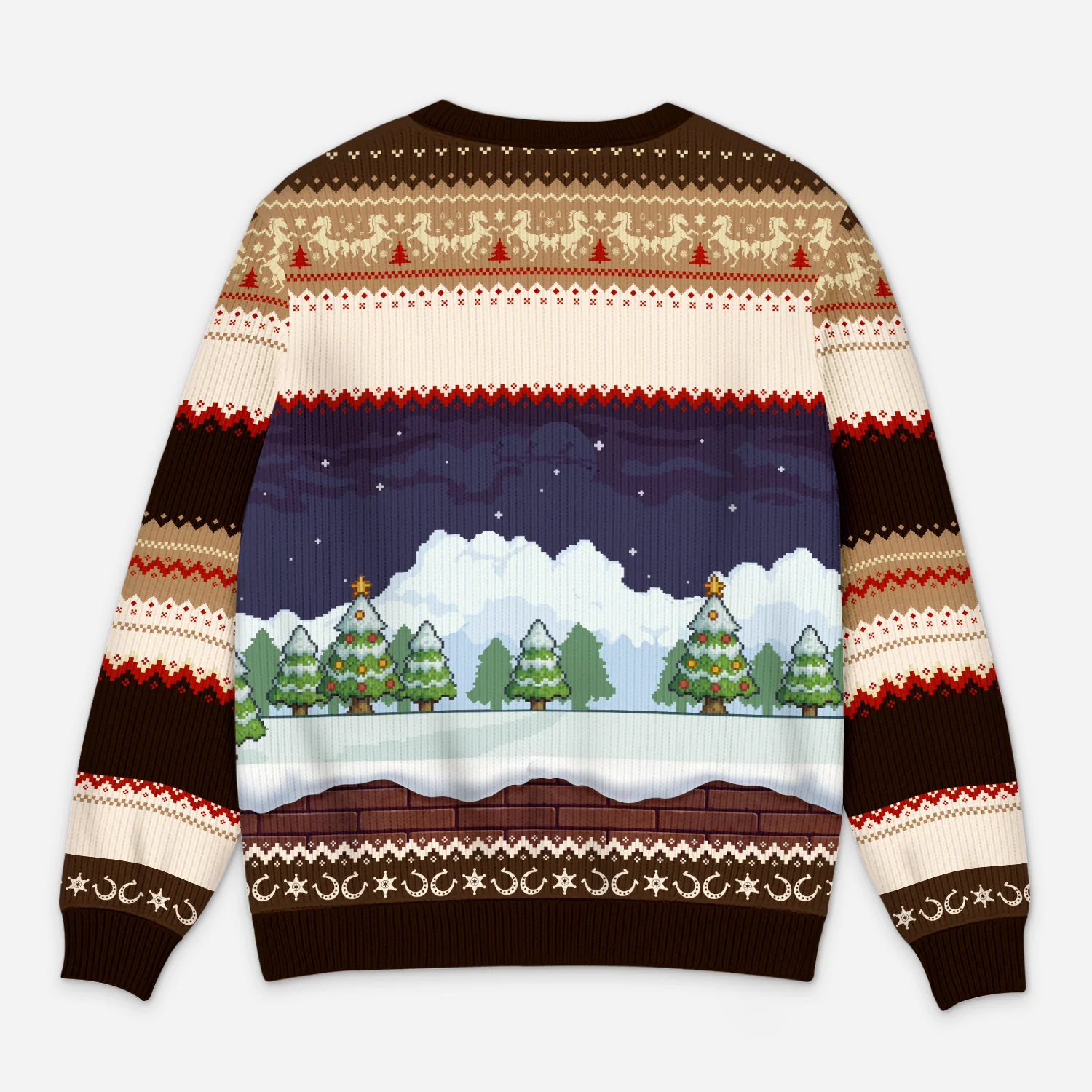Pull De Noël Personnalisé - J'aime Les Chevaux - Image 3