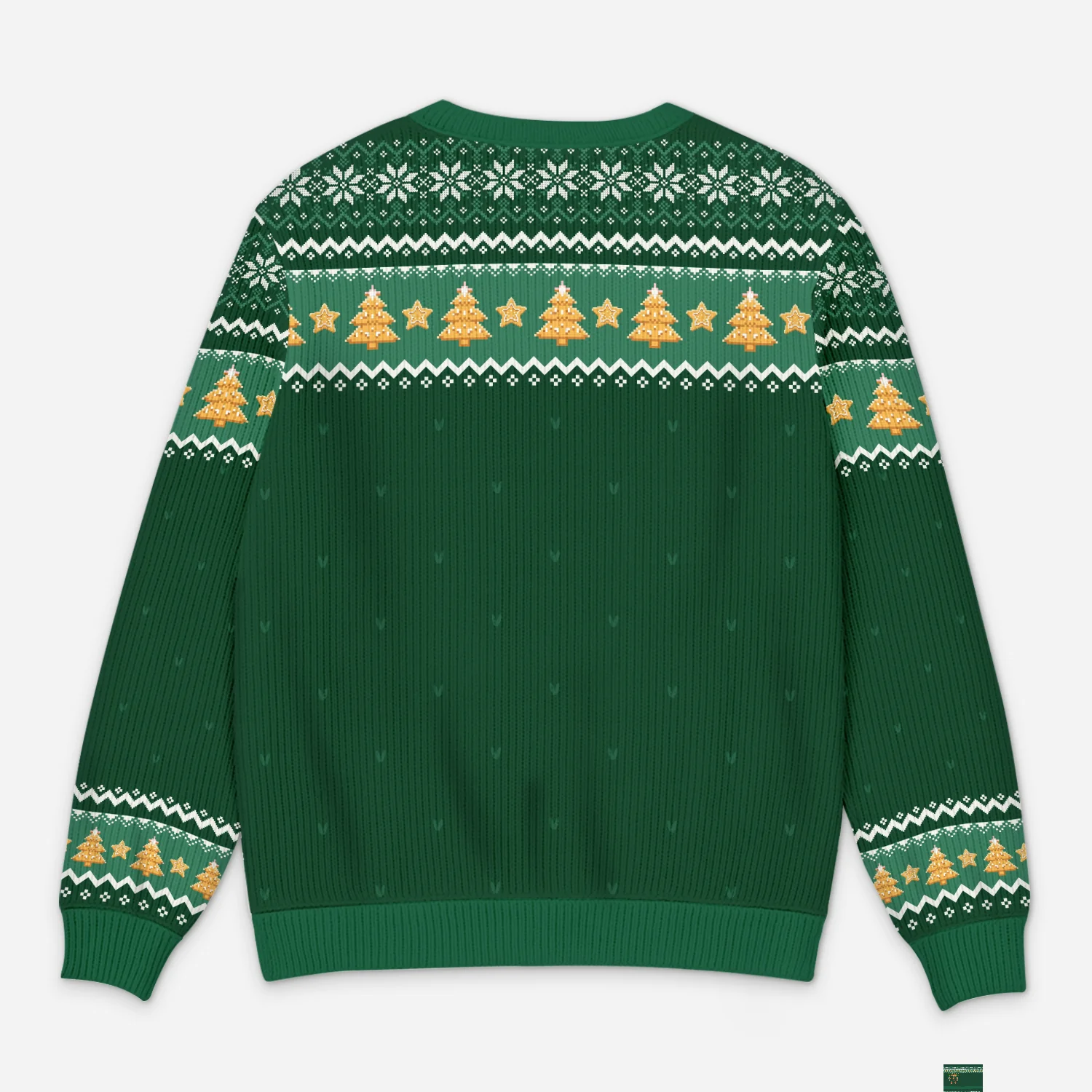 Pull Moche De Noël Personnalisé - La Fournée Préférée De Mamie - Image 3