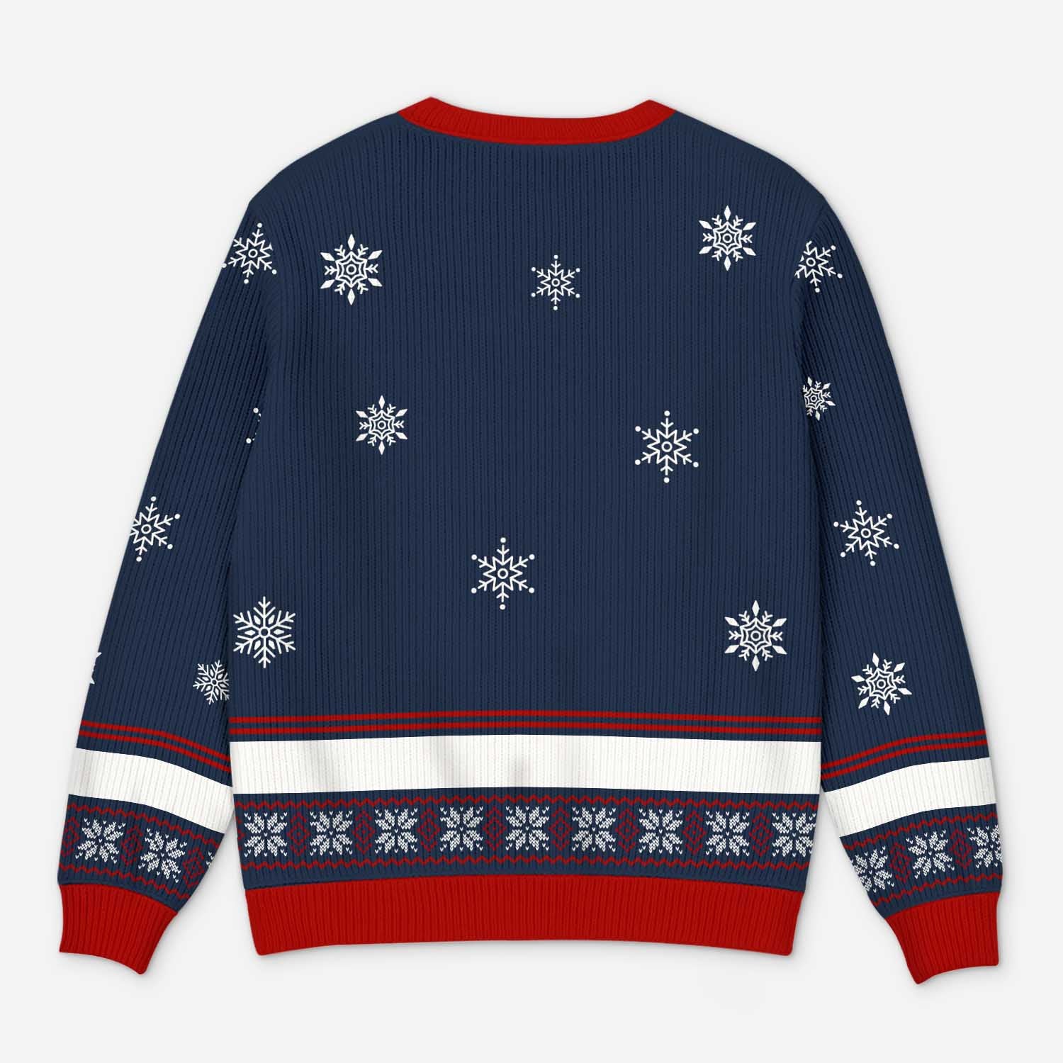 Pull moche Noël personnalisé – La maman chat - Image 3