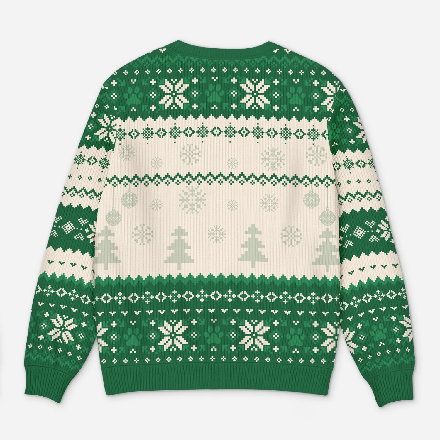 Pull Moche Noël Personnalisé - La Vie Est Meilleure Avec Des Chiens - Image 3
