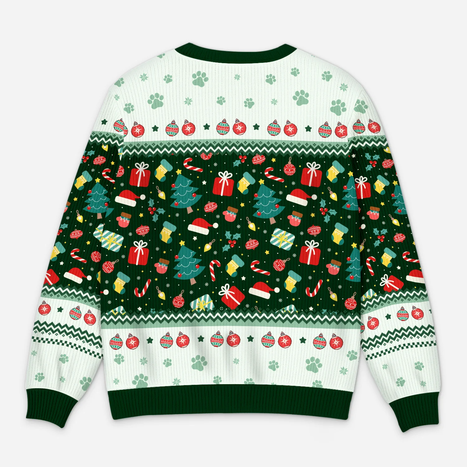 Pull moche de Noël personnalisé – Maman de chien - Image 3