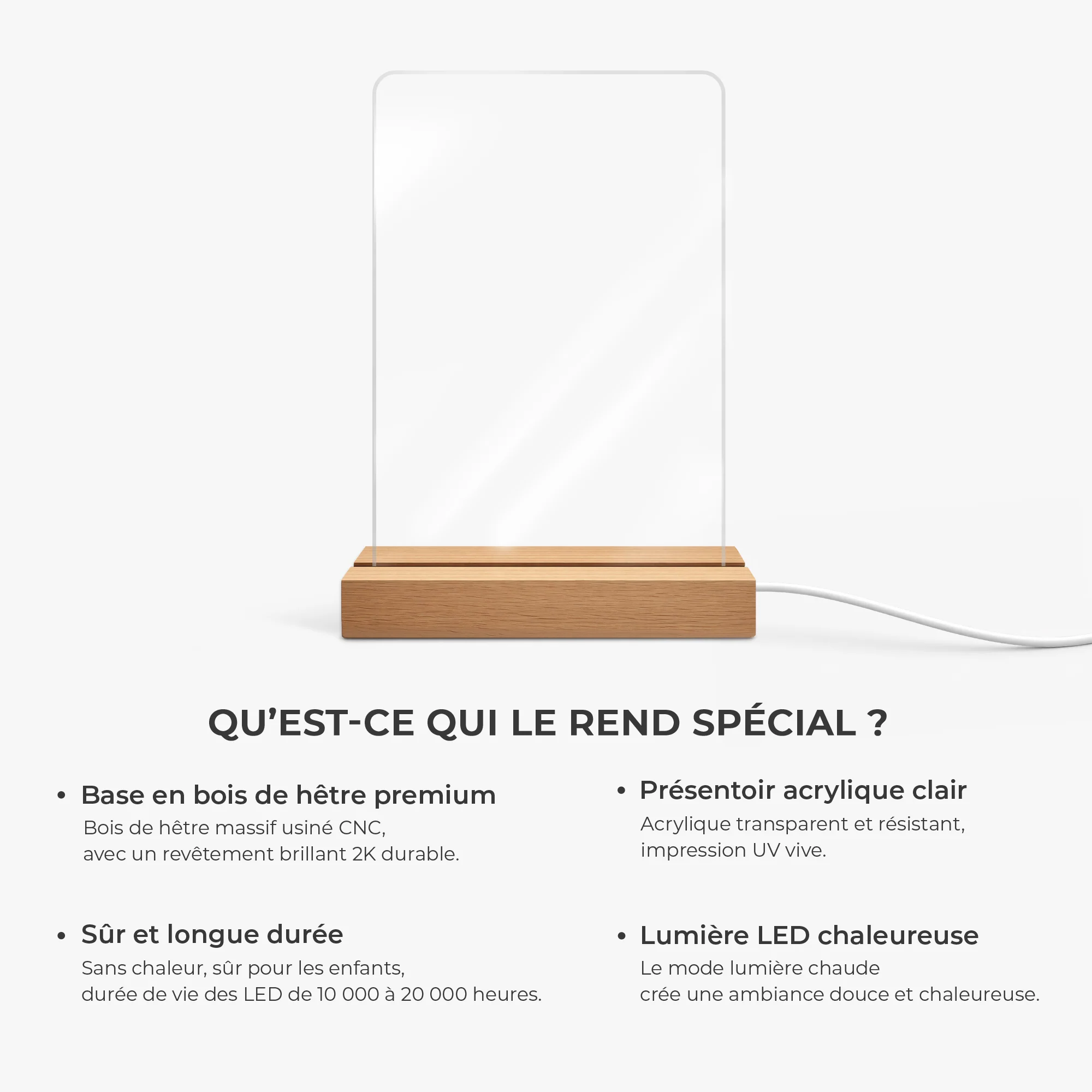 Lampe Personnalisée Famille - Puzzle De Famille - Image 4