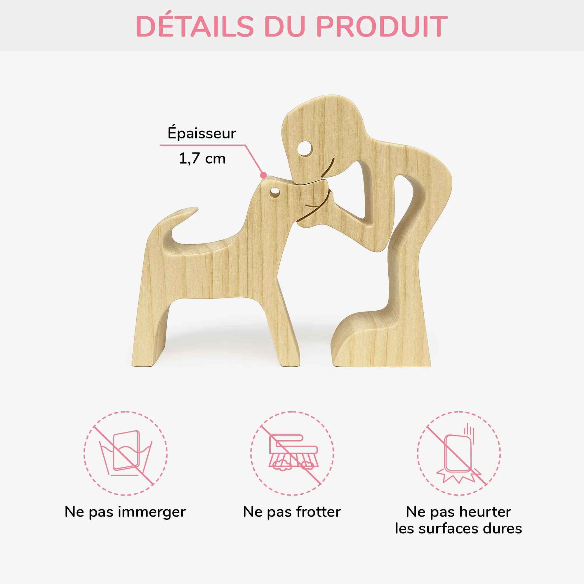Cadeau Personnalisé Chien | Puzzle En Bois Mon Animal De Compagnie - Image 5