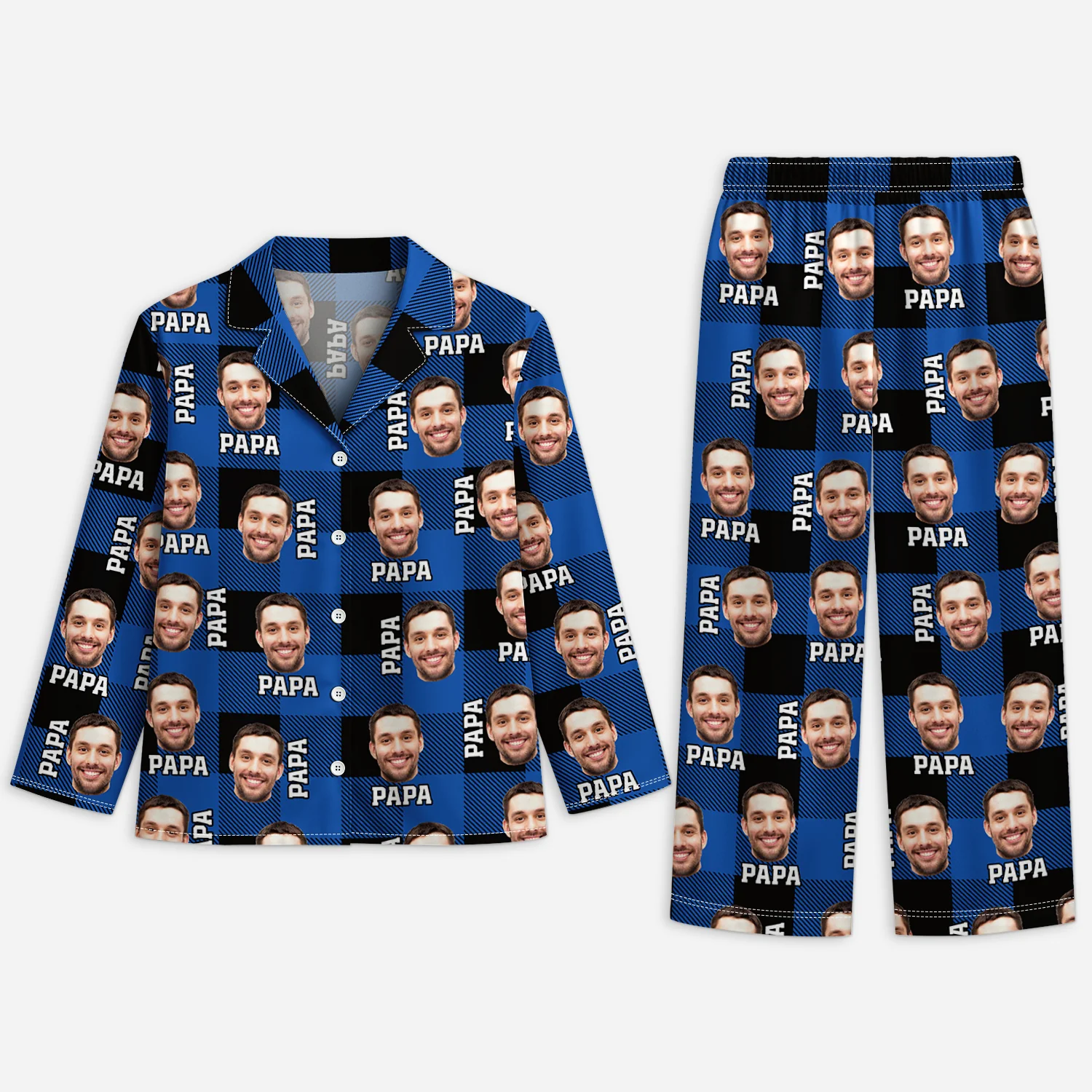 Pyjama De Noël Personnalisé Avec Photo - Mon Joli Pyjama