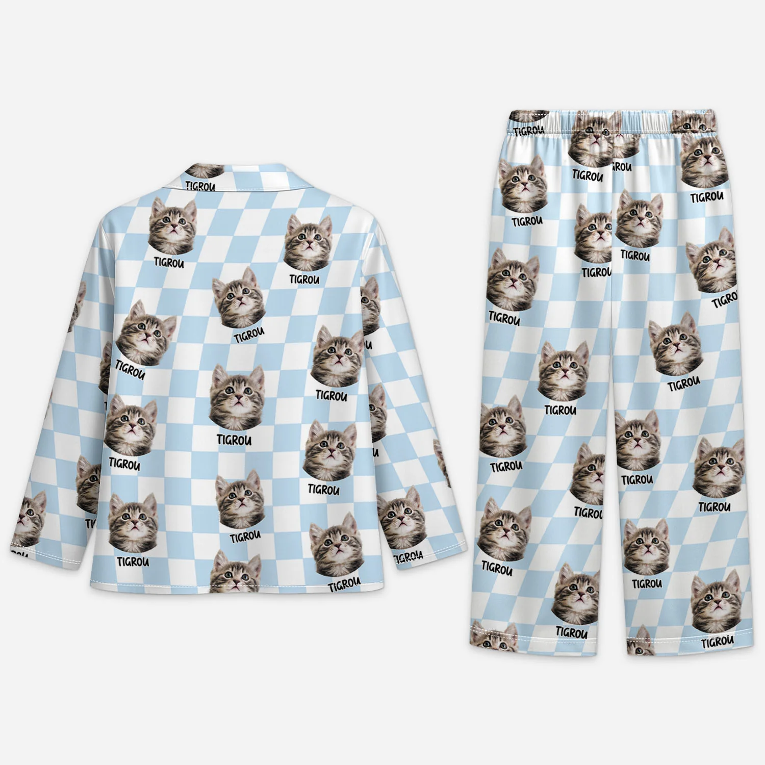 Pyjama Personnalisé Photo - Mon Joli Chat - Image 2