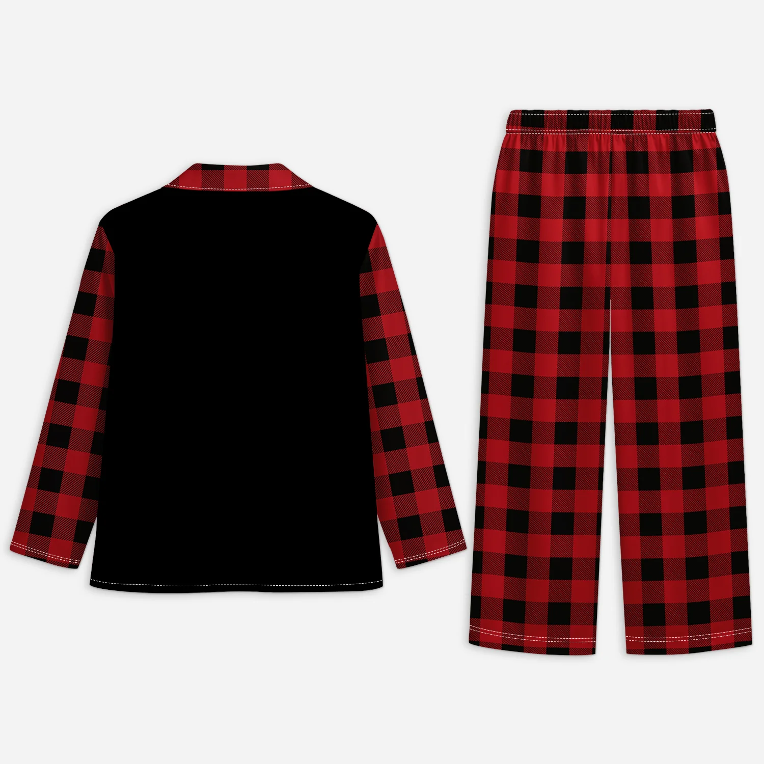 Pyjama Personnalisé Femme Et Homme - S'endormir Le Premier - Image 2