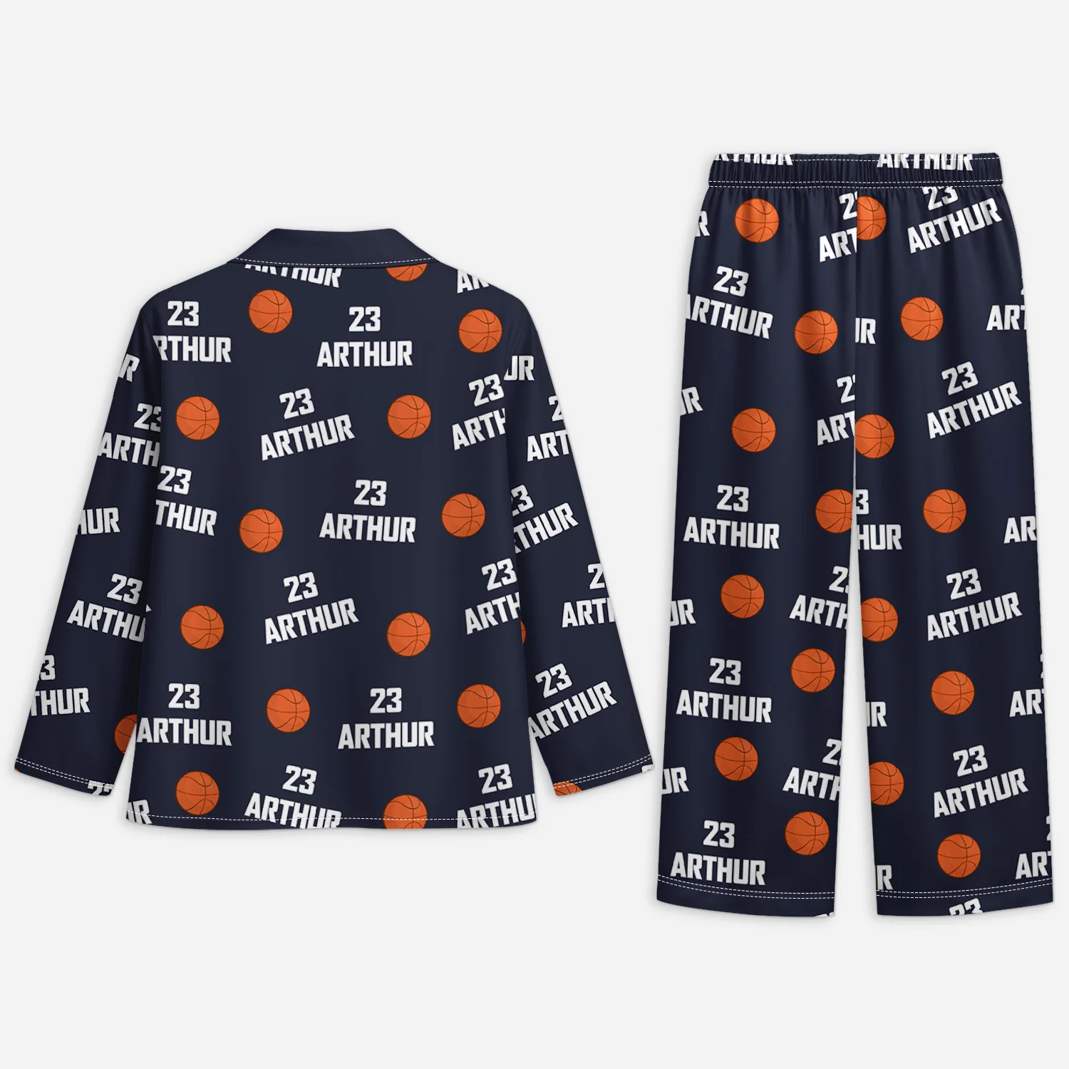 Pyjama Personnalisé - J'aime Le Sport - Image 2