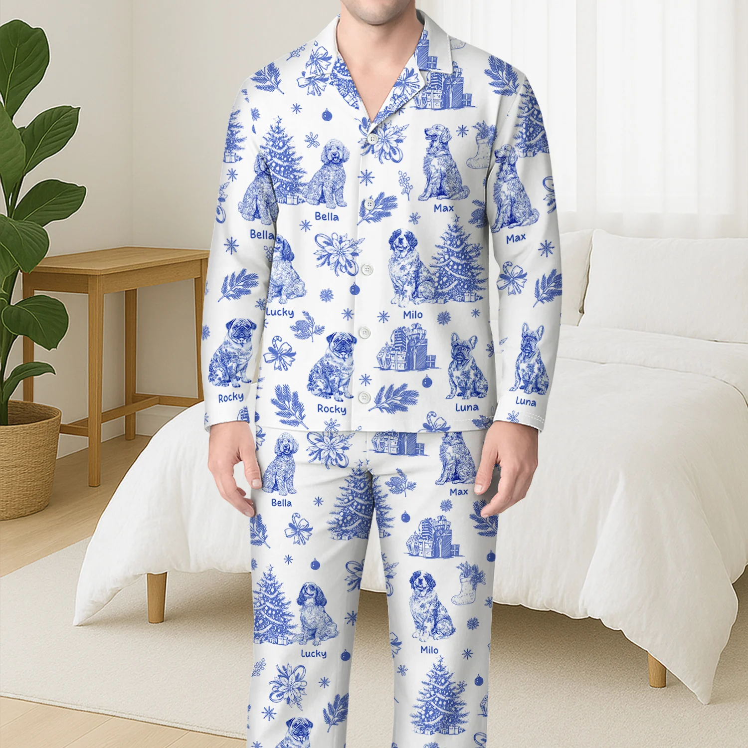 Pyjama Personnalisé Chien - Mon Chien Élégant - Image 3