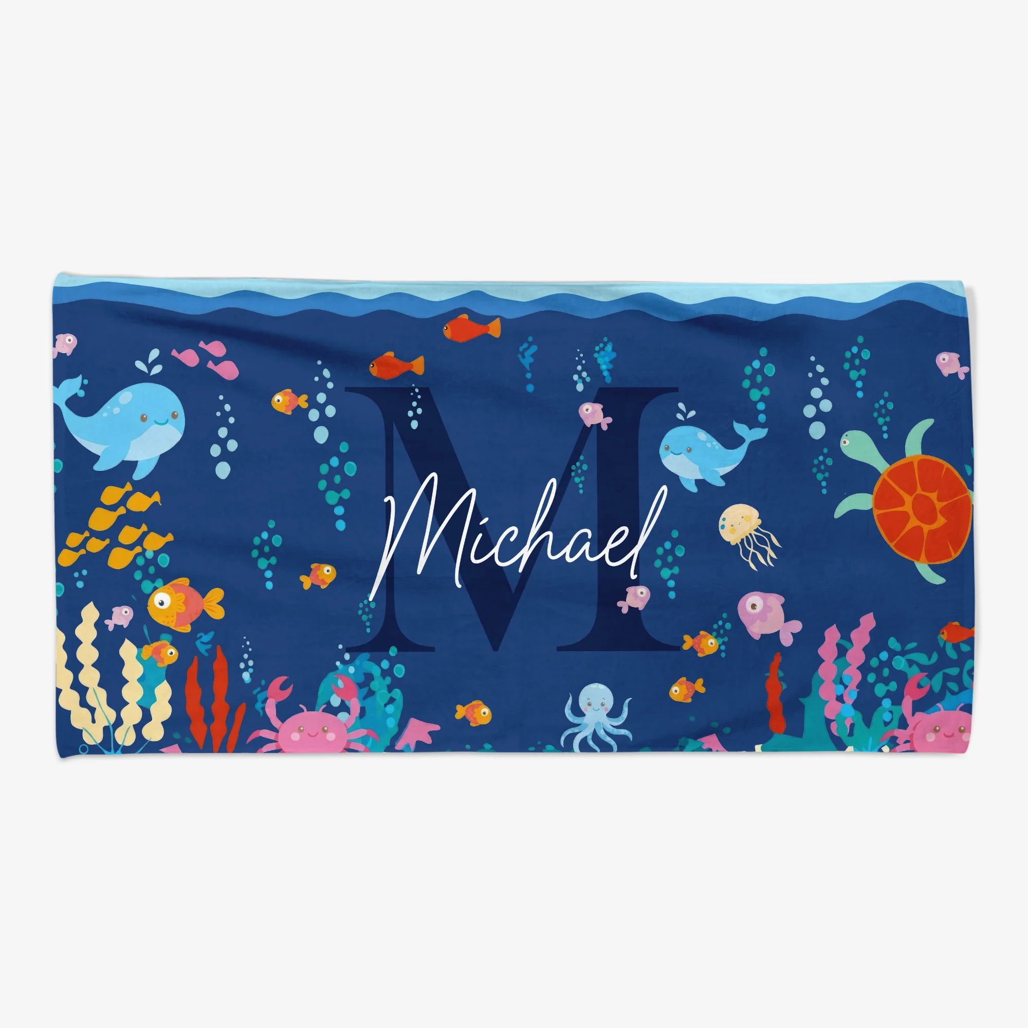 Serviette Plage Personnalisée | Cadeau Été Pour Enfant