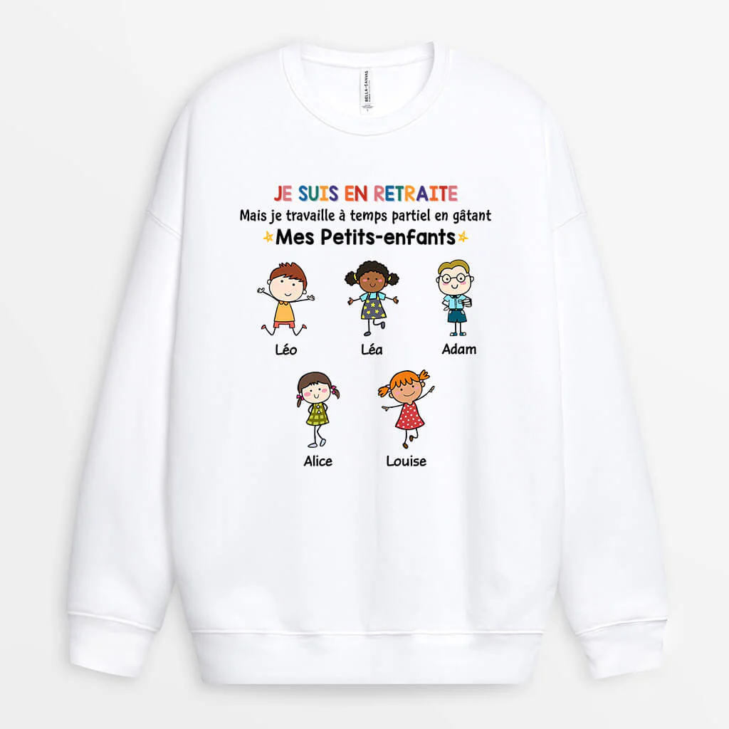Sweat Personnalisé - Je Suis En Retraite