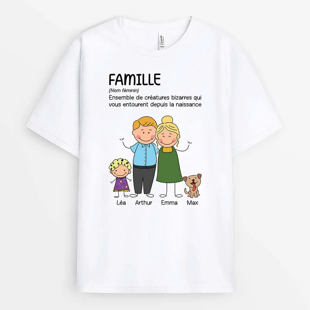 Tee Shirt Famille Personnalisé - Définition de la Famille