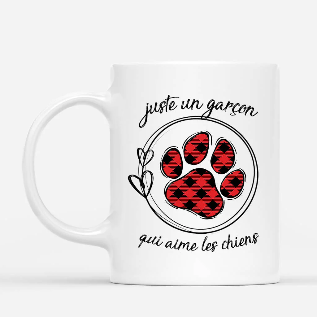 Mug Personnalisé Chien & Maître – Femme/Homme Amoureux des chiens - Image 2