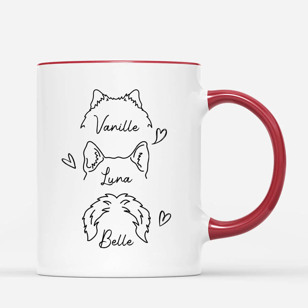 Mug Personnalisé Chien & Maître – Femme/Homme Amoureux des chiens - Image 3
